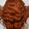 BELLE <p> Copper Ginger HD Lace Wig