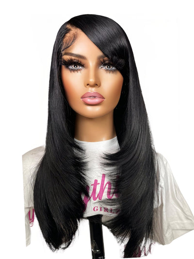 CAMILLE <p> 6x6 Glueless HD Closure Wig Customized Ready to Wear