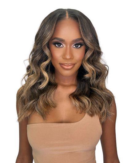 MEGHAN <p> 5x5 Glueless HD Closure Wig - Customized, Ready-to-Wear, High-Quality