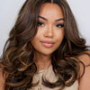 NALA <p> Glueless HD Closure Wig Golden Brown Highlights