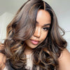 NALA <p> Glueless HD Closure Wig Golden Brown Highlights