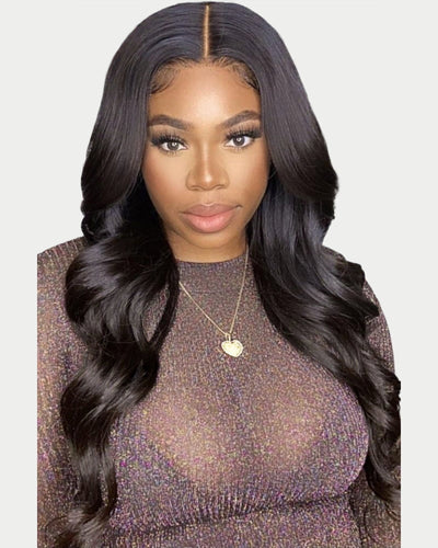 ZOE <p> Custom HD Closure Wig Cambodian Hair 180% Density